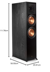 Klipsch RP-8060FA altavoz 150 W Negro Alámbrico - Altavoces (Alámbrico, 150 W, 32 - 25000 Hz, 8 Ω, Negro)