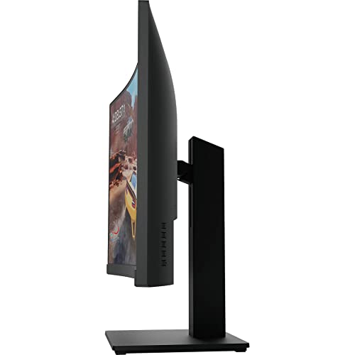 HP X27qc – Monitor Gaming de 27" Quad HD (2560 x 1440 a 165Hz, VA, Curvatura 1500R, 16:9, 1ms, HDMI, Low Blue Light, Antirreflectante, AMD Freesync Premium, Compatible con Consolas) Negro
