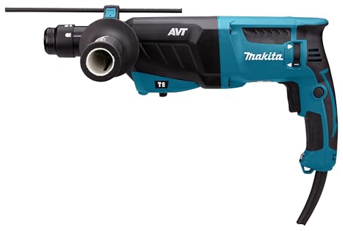 Makita HR2631FT13 – Martillo combinado para SDS-Plus de 26 mm, en maletín de aluminio
