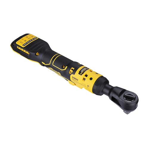 DeWalt DCF512N-XJ - Llave de carraca 18V XR, 1/2", Longitud total de 360 mm, Motor sin escobillas, 95 Nm, Luz LED, No incluye batería ni cargador