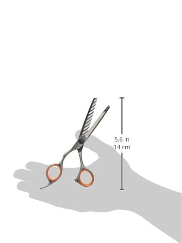 Olivia Garden Curve-O The Series - Tijeras para zurdos (5,8 cm)