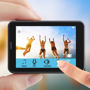 AKASO V50 Pro Camera Sport 4K 30fps 20MP WiFi - Cámara 4K Impermeable Ultra HD Estabilizador EIS con Control Remoto Pantalla táctil Gran Angular Ajustable - Cámara Deportiva submarina 40M y Kit de