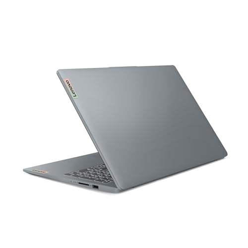 Lenovo IdeaPad Slim 3 Gen 8 – Ordenador Portátil 15.6" FHD (AMD Ryzen 5 7520U, 16 GB RAM, 512 GB SSD, Gráficos AMD Radeon 610M, Wi-Fi 6, Win 11 Home, Office Trial) Teclado QWERTY Español – Gris Ártico