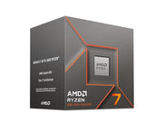 AMD Ryzen 7 8700F Procesador (8 núcleos/16 Threads, Ryzen AI, 65W TDP, Socket AM5, 24MB Caché, Reloj de aumento máx. hasta 5,0 GHz,con ventilador Wraith Stealh