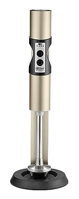 ritter stilo 7 Plus - Batidora de mano inalámbrica con batería de metal, fabricada en Alemania, color marrón claro