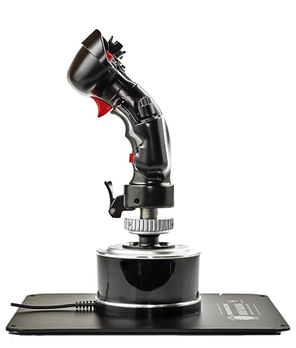Thrustmaster F/A-18C Hornet HOTAS Add-On Grip - versátil réplica de palanca de flight stick de avión para PC