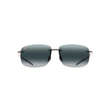 Maui Jim BREAKWALL Gafas, Gloss Black, 63/13/127 Unisex Adultos