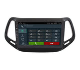Jf Sound car audio system JF-031JCA-XDAB Autorradio de Ajuste Personalizado Compatible con Jeep Compass Android GPS Bluetooth WiFi Dab USB Pantalla táctil Full HD 10"