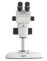 Estéreo Zoom Microscopio [Núcleo ozo 551] Tubo: Binocular, ocular: hswf 10 x 23 mm, campo de visión: ø28,75 – 3,3 mm, objetivo: 0,8 x – 7 x, soporte: columna