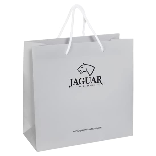 JAGUAR Reloj Modelo J887/1 de la colección AUTOMATICO, Caja de 43,5 mm Azul con Correa de Acero Bicolor para Caballero