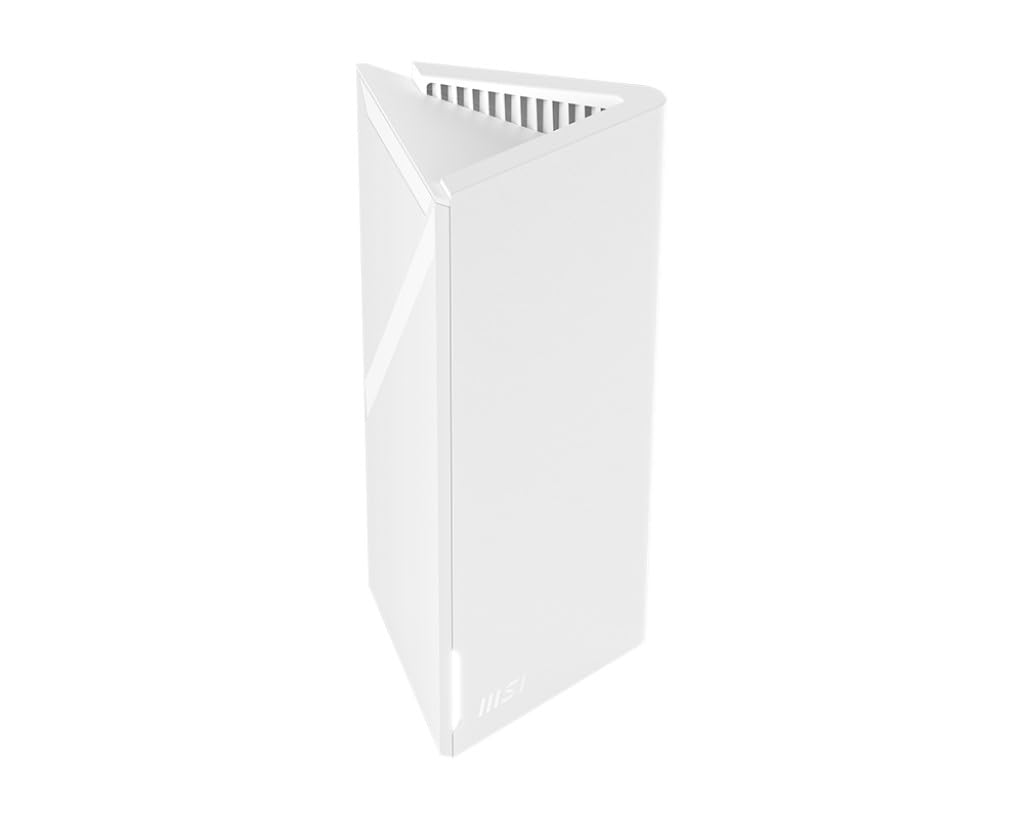 MSI Roamii BE Lite WiFi 7 Sistema de Red de Malla, Paquete de 2, Dual-Band, 3600 Mbps, 2.5G & Gigabit LAN, Cobertura para Todo el hogar, instalación fácil, Control Parental y Seguridad Avanzada