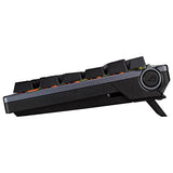ASUS ROG Azoth - Teclado Mecanico Gaming 75%, Cubierta Metálica, Switch ROG NX Red lubricados, ABS, Kit de Lubricado, IR, BT y USB-C, Pantalla OLED, Tres Alturas y Compatible con Mac - QWERTY español