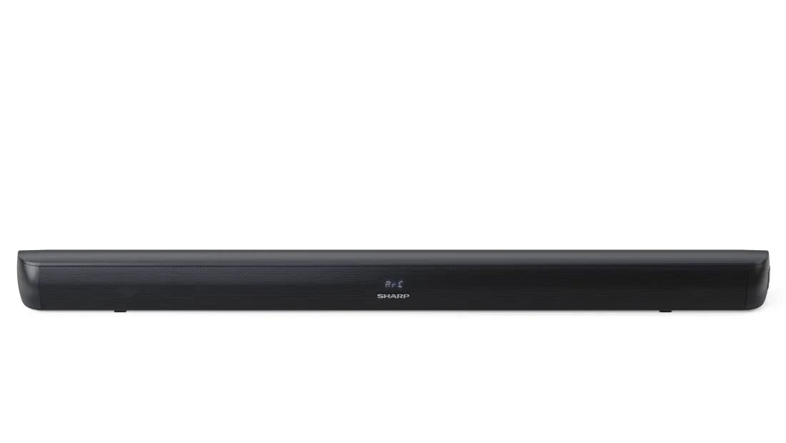 Sharp HT-SB147 2.0 Barra de Sonido, Cine en Casa, Bluetooth con HDMI ARC/CEC, USB Playback, Potencia Máxima Total de Salida 150 W, 92 cm, Color Negro