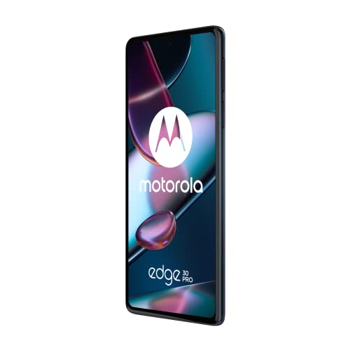 Motorola Edge30 Pro, Pantalla 6.7 Pulgadas OLED, Snapdragon 8, Cámara 50 MP Ultra Ancha, Android 12, 12/256 GB, Dual SIM, Color Azul