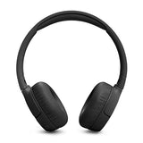 JBL Auriculares Tune 670 NC, auriculares supraaurales inalámbricos ligeros con cancelación de ruido adaptativa, Bluetooth y 70 horas de batería, negro