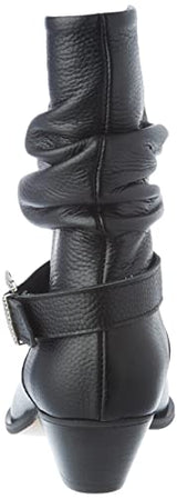 L37 HANDMADE SHOES El Amor es un extraño, Botas Vaqueras Mujer, Black, 36 EU