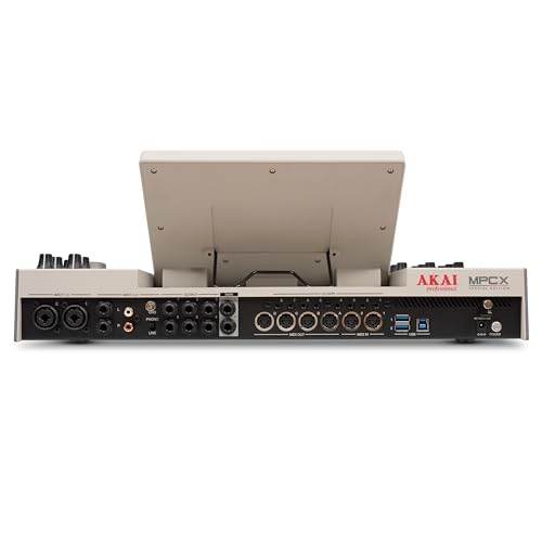 AKAI Professional MPC X SE - Centro de producción autónomo y creador de ritmos con pantalla multitáctil 10.1", drum pads, motores de sinte, 48GB