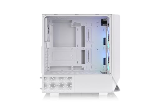Thermaltake Ceres 330 TG ARGB | Mid Tower Chassis | Compatible con Project Stealth y BTF | Snow