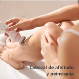 Philips Depiladora Mujer Serie 9000, 12 en 1, Para Cuerpo, Cara, Pies y Bikini, Uso en Seco o Humedo, Piel Suave desde Casa, Cabezal Ceramico, Incluye Lapiz Perfilador, BRE740/90, Blanco