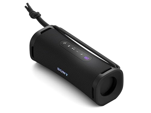 Sony ULT Field 1 Altavoz inalámbrico Bluetooth portátil con ULT Power Sound, Ultimate Deep Bass, IP67, Resistente a los Golpes, 12H de batería, Llamadas nítidas, Negro