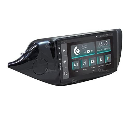 Radio de Coche para Kia Ceed Desde el 2012 Negro Brillante con cámara estándar Android GPS Bluetooth WiFi USB Dab+ Touchscreen 9" 4core Carplay AndroidAuto
