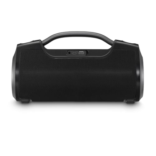 Hama Altavoz Bluetooth, Exterior, 60 W (Resistente al Agua IPX6, 12 Horas de duración de la batería, Pro Sound, Powerpack, Bluetooth USB, Caja de música Bluetooth, Caja de Fiesta Bluetooth, Altavoz