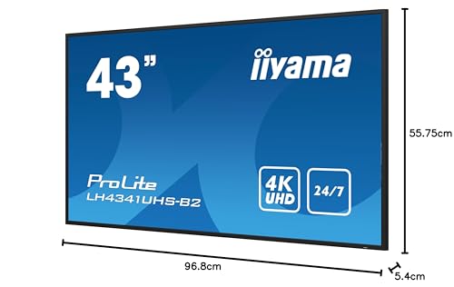 iiyama Digital Signage LH4341UHS-B2 LH4341UHSB2 (LH4341UHS-B2)