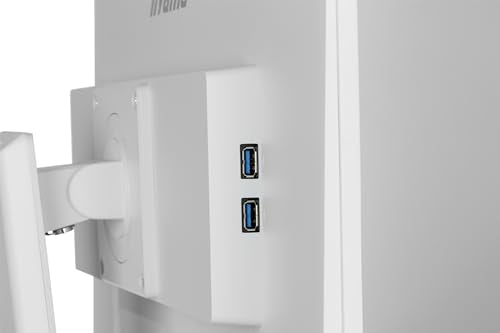iiyama XUB2792HSU-W6 27" Blanco Panel IPS, 1920x1080100Hz, 250cd/m², 15cm Regulable en Altura, Pivotante, Altavoces, HDMI, DisplayPort, 0,4ms (MPRT), FreeSync, USB 4x3.2