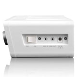 Lenco KCR-2014 - Radio (Internet, Digital, FM, PLL, 4W, 6,1 cm (2.4"), 23,7 cm) Color blanco