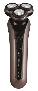 Remington X9 Limitless Afeitadora Rotativa, Máquina de Afeitar Inalámbrica, Cabezal Pivotante PivotBall 360°, Tecnología PowerSense, Cuchillas Flexibles, 60 min Autonomía, Resistente al Agua