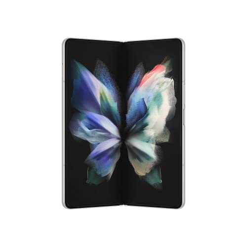 Samsung Galaxy Z Fold3 5G Teléfono móvil SIM Free Android Plegable Smartphone 256GB Phantom Silver (versión del Reino Unido)
