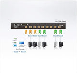 ATEN CL5708M-ATA-XG 8-Port CONMUTADOR KVM Consola LCD DE 17'' Negro