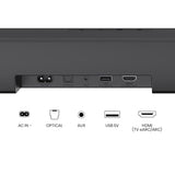 Hisense AX5100Q - Barra de Sonido 5.1, 580W, 8 Altavoces, Subwoofer y Altavoces Traseros Semi-Inalámbricos, Dolby Atmos, Hi-Concerto, HDMI eARC, Bluetooth 5.3, Ez Play