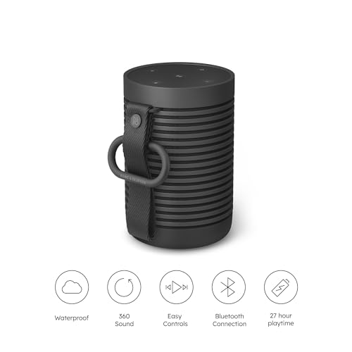 Bang & Olufsen Beosound Explore Altavoz de 360 Grados Bluetooth Portátil Inalámbrico de Alta Gama,Casa y Viaje,IP67 Resistente al Agua y Polvo,Hasta 27 horas Black Anthracite