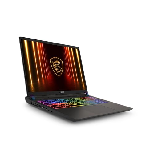 MSI Vector A16 HX A8WIG-054XES - Ordenador portátil 16" QHD+ (AMD Ryzen 9 8940HX, RTX 5080, 64GB, 1TB SSD) Cosmos Gray, Free Dos
