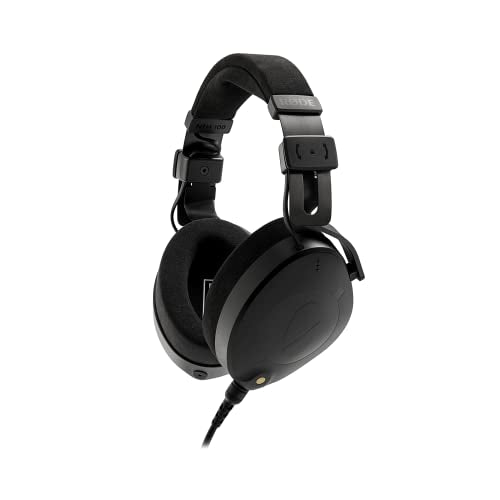 RØDE NTH-100 Auriculares over-ear profesionales RØDE NTH-100 para creación de contenido, producción musical, mezcla y edición de audio, podcasting, grabación en exteriores (negros)