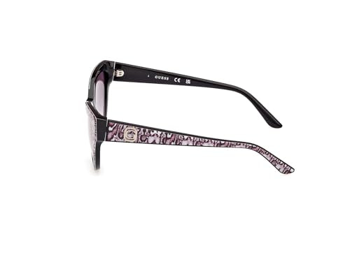 Guess GU0011205B57 Gafas, 05b Shiny Black, 140/17/42,5 para Mujer