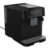 Grundig KVA 6230 - Cafetera automática con boquilla para espumar leche, mecanismo de acero inoxidable con 13 grados de molienda, depósito de granos de 250 g, depósito de agua extraíble de 2 litros,