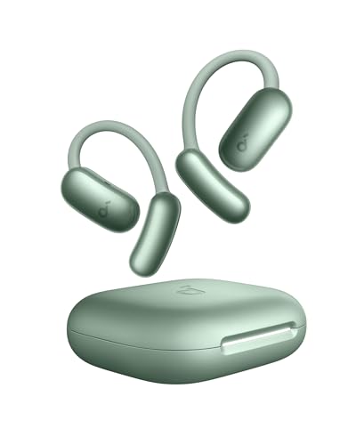 Soundcore AeroFit 2 Asistente con IA de Anker, Auriculares Apen-Air, Ajuste sin Presión, Graves 2 Veces Más Intensos, Traducción en Tiempo Real, Alta Resolución, 35 Horas de Reproducción, IP55