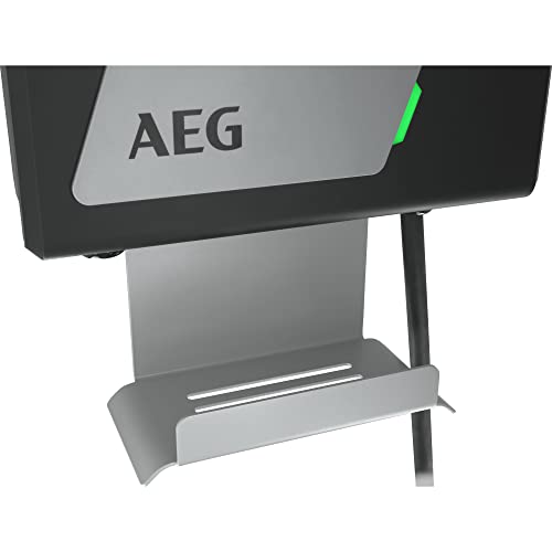 AEG Wallbox WB 22 FI - Estación de Carga para Coche eléctrico o híbrido, 22 kW, 400 V, con Interruptor FI Tipo B, 3 Fases, Cable de Carga de 5 m, Tipo 2 enchufes, IP 45, indicador LED de Estado