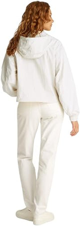 Calvin Klein Cortavientos Mujer Cotton Nylon fino, Beige (Tofu), XL