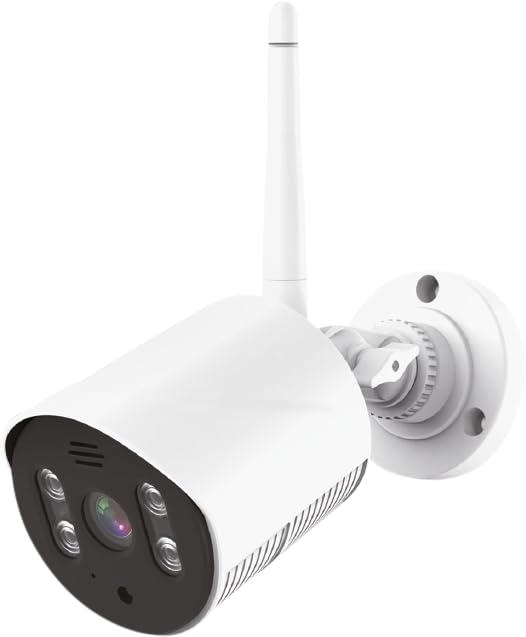 Megasat Sistema de vigilancia HS 260 – Cámara de vigilancia y Monitor (grabación en Tarjeta SD o Disco Duro, Alcance inalámbrico hasta 300 m, Monitor de 10,1″)