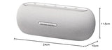 Harman Kardon Luna, Altavoz portátil, Resistente al Agua y al Polvo, con diseño Elegante, tecnología Bluetooth, Puerto USB y duración de batería de hasta 12 hrs, Gris