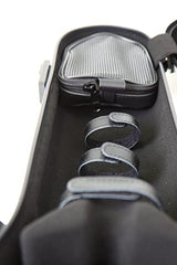 GEWA AIR 1.7 Estuche violín con forma violeta brillante, Made in Germany, alta resistencia a la rotura