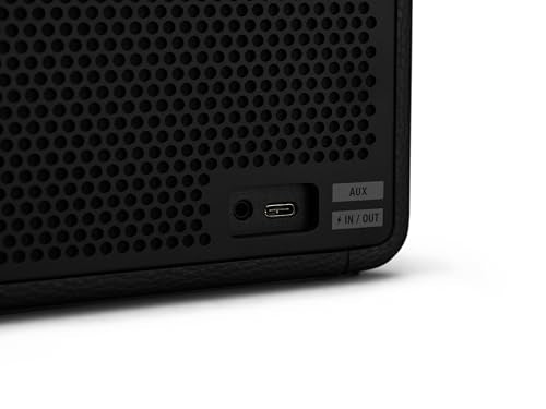 Marshall Middleton Altavoz Bluetooth inalámbrico portátil, más de 20 horas de tiempo de reproducción portátil, IP67 a prueba de agua, Negro y Latón