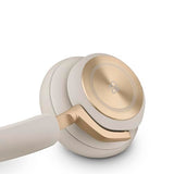 Bang & Olufsen Beoplay HX Auriculares Premium Inalámbricos Bluetooth de Diadema con Cancelación de Ruido, 6 Micrófonos, hasta 40 Horas de Autonomía, Cascos y Estuche Gold Tone