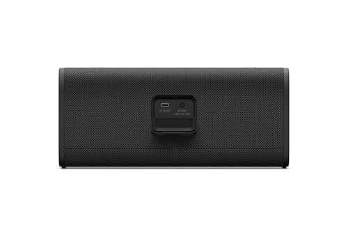Sony ULT Field 3 - Altavoz Bluetooth portátil con ULT Power Sound, batería de 24 Horas, IP67, Resistente al Agua, al Polvo y a los Golpes, Correa Desmontable para el Hombro, Compacto - Negro