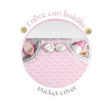 Carro de Muñecas Sophie Plegable con Sombrilla DeCuevas 82075