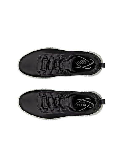 ECCO Gruuv Zapatos para Hombre, Black y Black, 44 EU