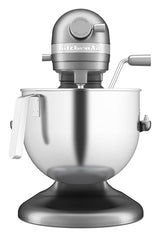 KitchenAid HEAVY DUTY BATIDORA AMASADORA CON BOL ELEVABLE DE 6,6L - PLATA MOLDEADO 5KSM70JPXECU